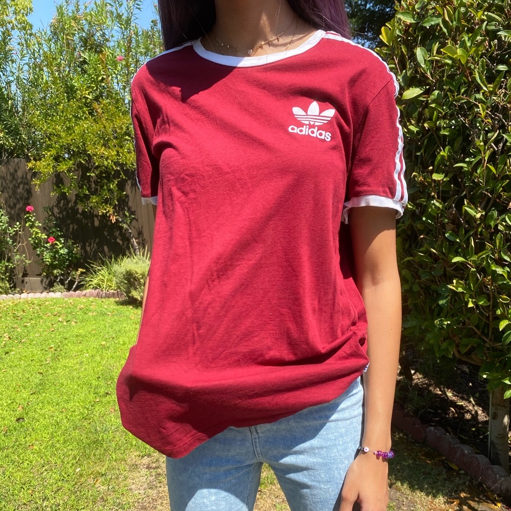 ADIDAS 3 striped t-shirt